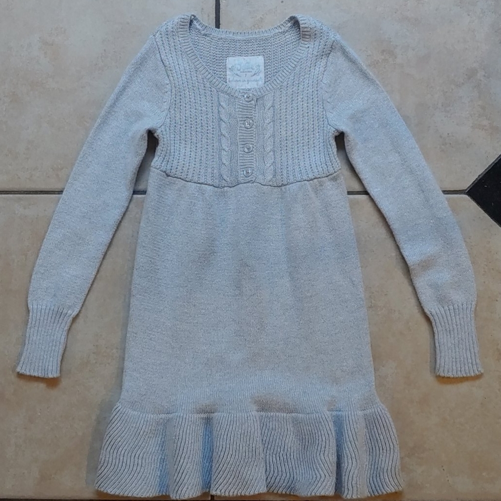 Justice Long Sleeve Sweater Dress